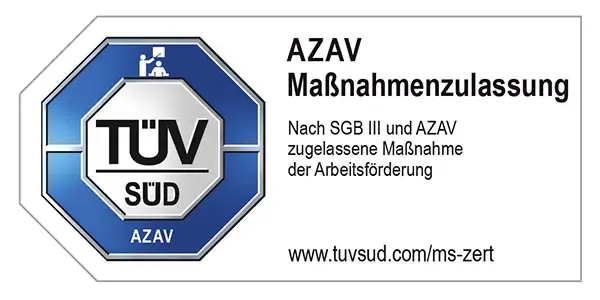 TÜV AZAV Maßnahmenzulassung