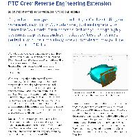 PTC® Creo® Reverse Engineering Extension